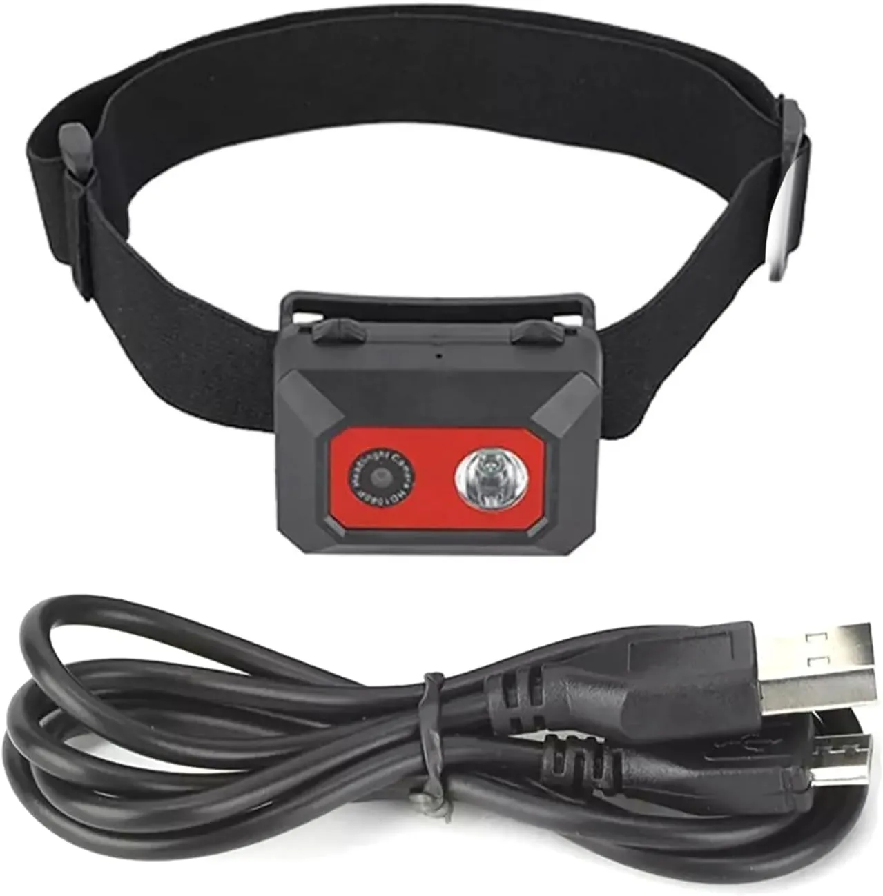 1080P Head Mounted Action Camera, Wearable Video Camera Vlog Camera Recorder
