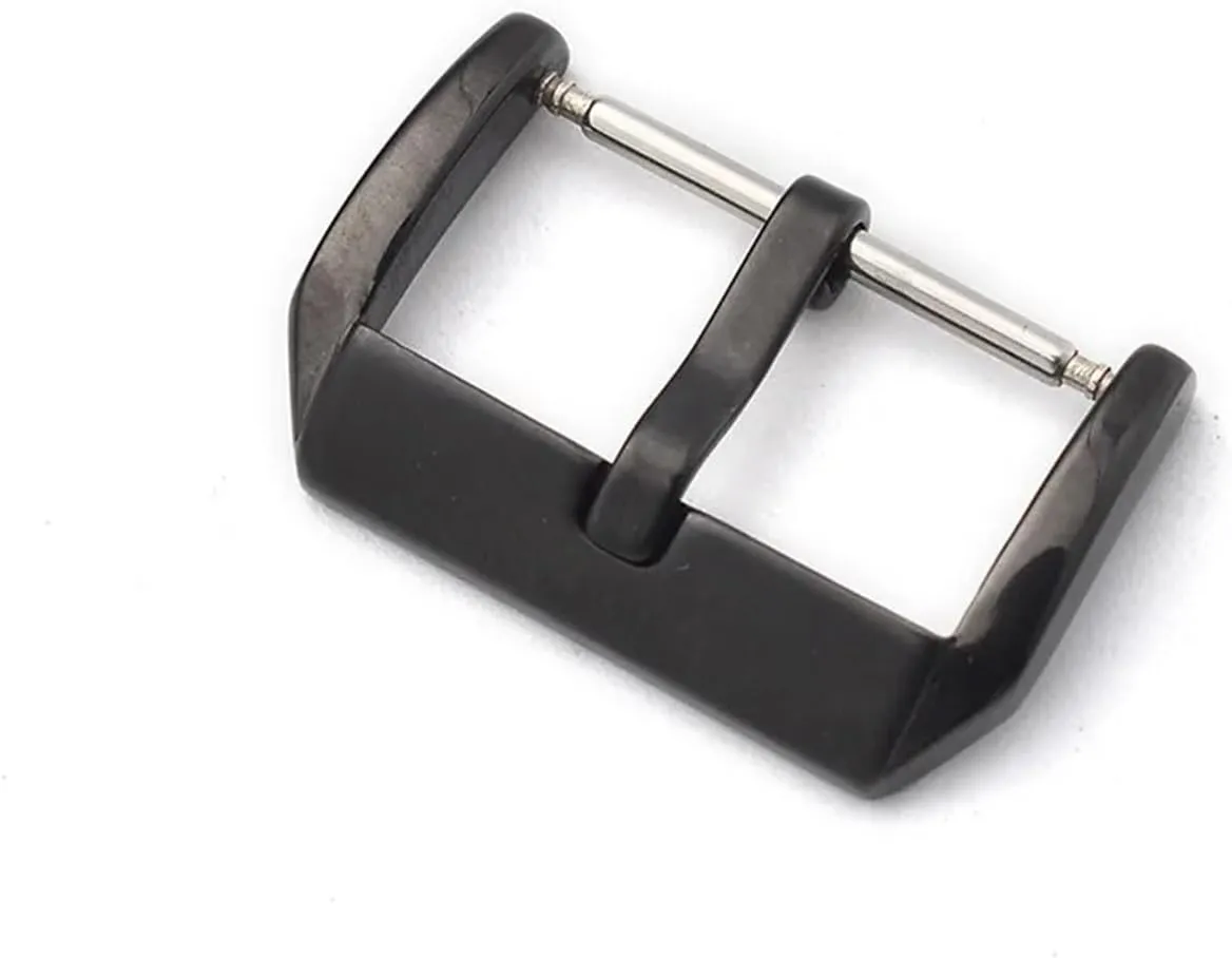 10mm 12mm 14mm 16mm 18mm 20mm 22mm 24mm 304L Stainless Steel Watch Buckle Metal Watch Clasp Replacement For Leather Watch Strap