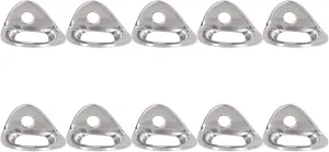 10Pcs Climbing Hanger Lightweight Stainless Steel Rock Climbing Anchors for Cave Exploration Engineering Protection Durable Portable Mountable Accessories for Indoor Outdoor