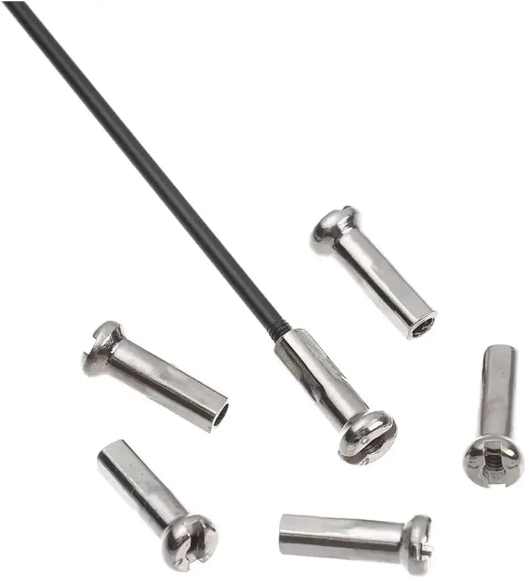 10Sets 14g Bicycle Stainless Steel Spokes with Nipples Outdoor Mountain Road Bike Strength Spokes Wires Cycling Repair Tool