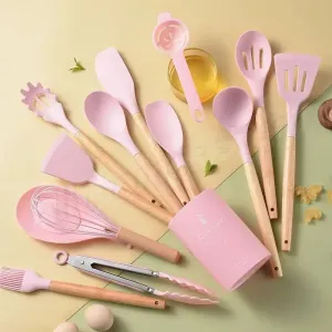 12PC Food-Grade Silicone Cookware Set