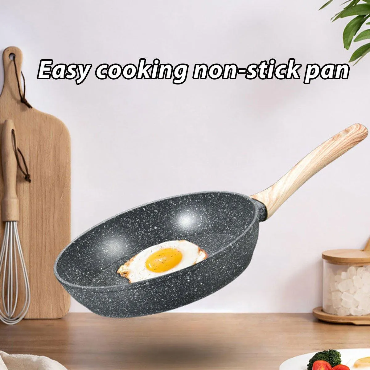 12pcs Maifan Stone Cookware Set Nonstick Steamer Fryer Stew Pot for Home Cooking