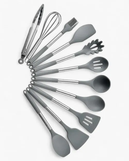 13-Piece Nordic Silicone Utensil Set