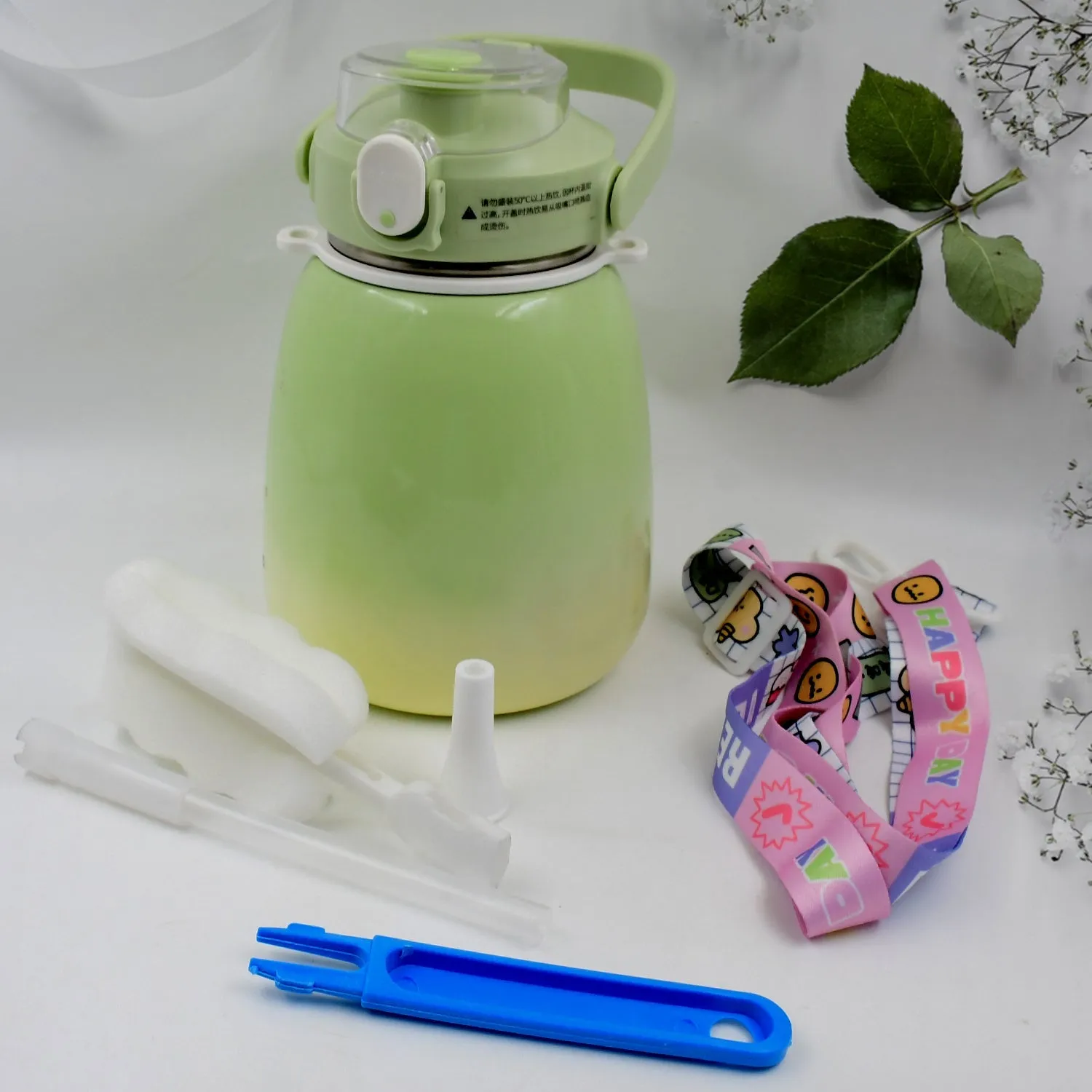 13152 Stainless Steel Mug / Bottle Vacuum Insulated Cup With Handle (1200 ML)