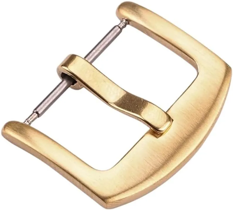 18mm 20mm 22mm 24mm Metal Watch Band Buckle Men Watchbands Strap Silver Solid Stainless Steel Clasp Accessories