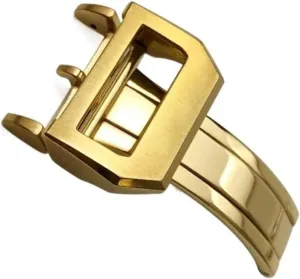 18mm 20mm 316L Stainless Steel Buckle For IWC Pilot Mark Portugieser Replacement Watch Accessories Folding Clasp