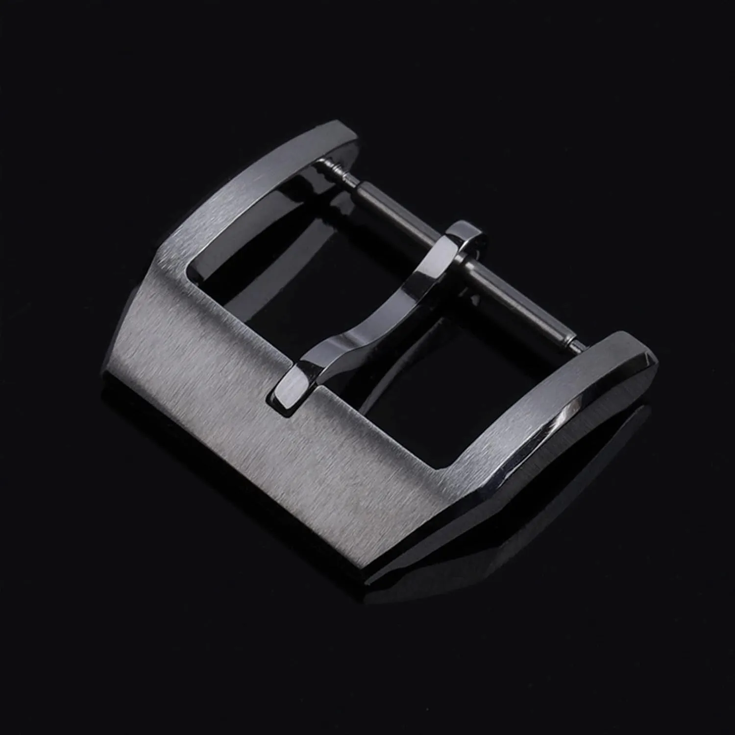 18mm 316L Stainless Steel Deployment Watch Butterfly Buckle for IWC Big Pilot Spitfire Watchband Strap Folding Clasp
