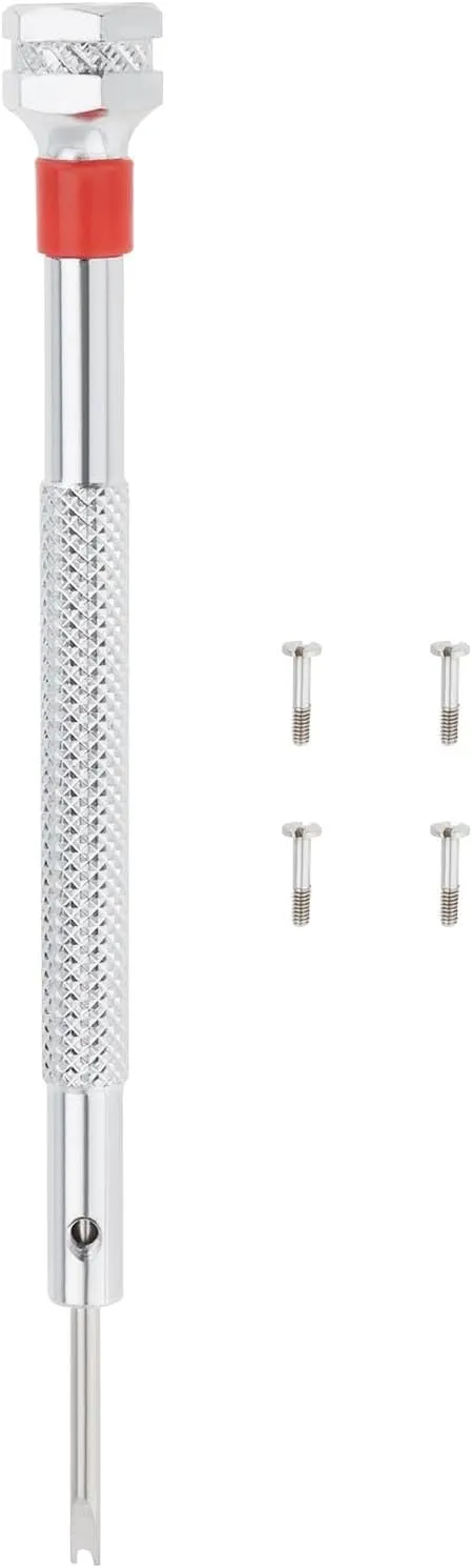 1PC 316 Stainless Steel Single Head Screwdriver Strap Buckle Remover U-Type Screwdriver Watch Strap Special Repair Tool Compatible with HUBLOT