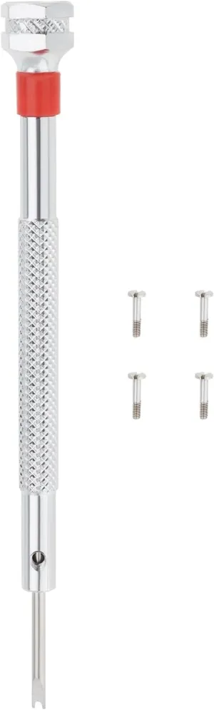 1PC 316 Stainless Steel Single Head Screwdriver Strap Buckle Remover U-Type Screwdriver Watch Strap Special Repair Tool Compatible with HUBLOT