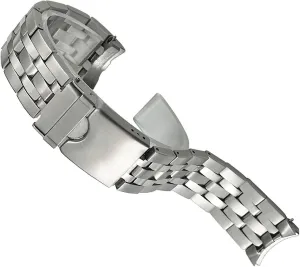 21mm Solid Stainless Steel Watchbands For Tissot T120 T120407 Watch strap Accessories Men Bracelet