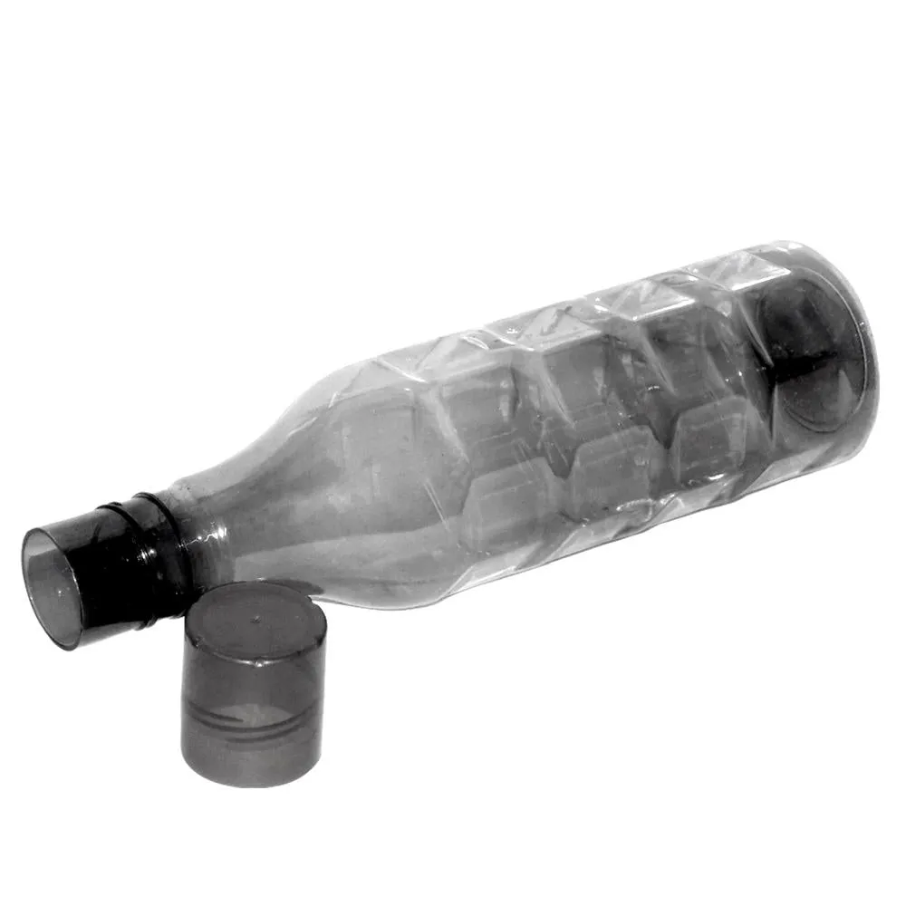 2312 Unbreakable & Leak-Proof Plastic Diamond Round Water Bottle (1100Ml)