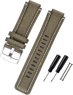 24 * 16mm Nylon Leather Watch Strap for Timex T2N720 T2N721 TW2T76500 6300 6400 Series Watch Bracelet for Men Women