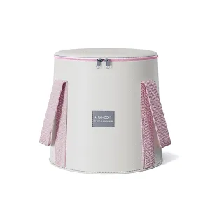 25L Portable Foldable Foot Soak Bag - Waterproof, Lightweight Foot Spa for Home & Travel - Convenient, Easy-to-Use Foot Bath for Relaxation & Foot Care (White)