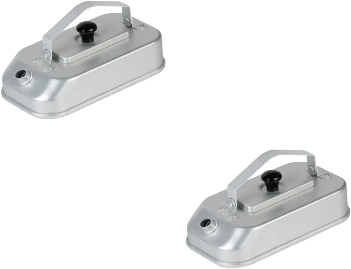 2pcs Aluminum Kettle for Camping Multi-function Water Pot Portable Stovetop Kettle