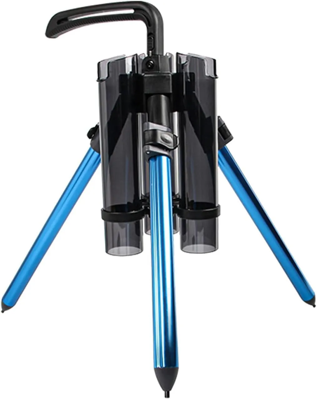 3-Tude Portable Fishing Rod Holder - Stand Holds Up to 3 Rods, Outdoor Fishing Gear Equipment Organizer