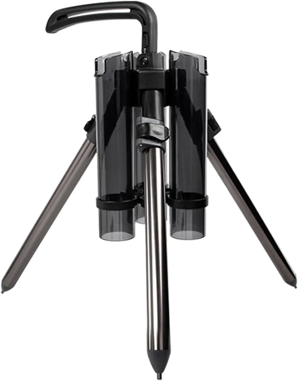 3-Tude Portable Fishing Rod Holder - Stand Holds Up to 3 Rods, Outdoor Fishing Gear Equipment Organizer