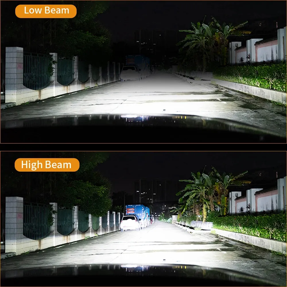 300W 30000LM H4 H7 H8 H9 H11 LED Headlight Bulbs 6000K CSP Chip 12V Canbus Auto Lamp