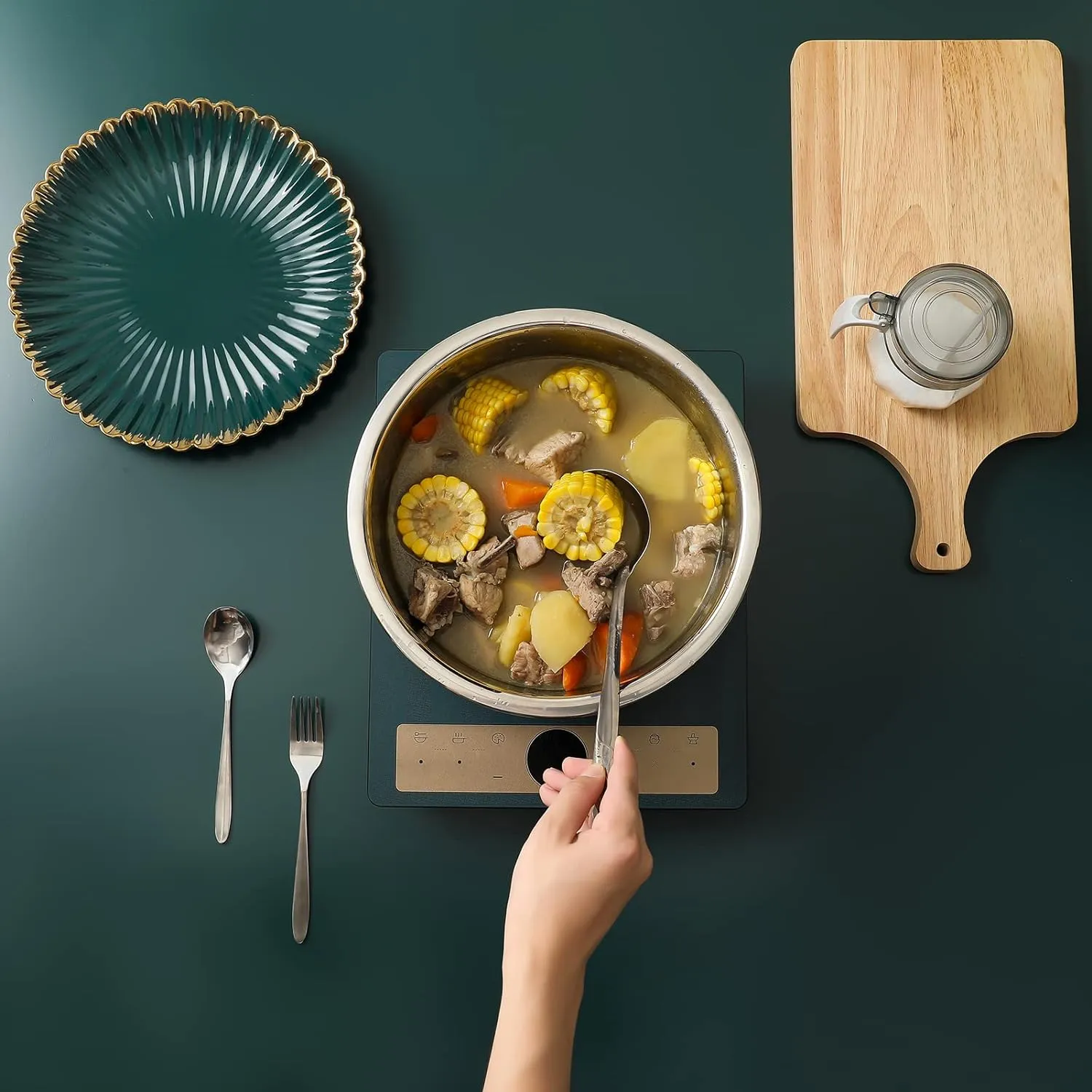 304 Stainless Steel Microporous Colander, 2.5QT Large Capacity with Mixing Bowl For washing vegetables, fruit and rice and for draining cooked pasta(2PC)