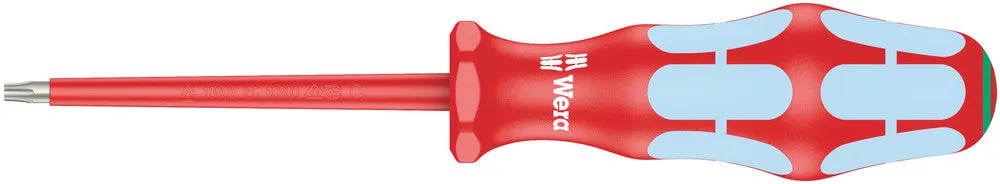 3167 i VDE-insulated TORX® screwdriver, stainless steel, TX 15 x 80 mm