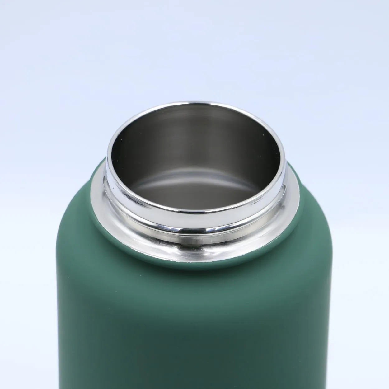 32 oz vacuum insulated stainless steel water bottle with spout lid for cold water drinks, sports, travel, outdoor and school (Conifer)