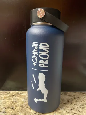 32oz Insulated Water Bottle - Dark Blue