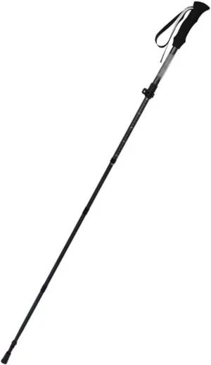 3K Carbon Fiber Trekking Pole (1pc), Collapsible Lightweight Walking Stick, with EVA Grips, for Men, Women, and Seniors