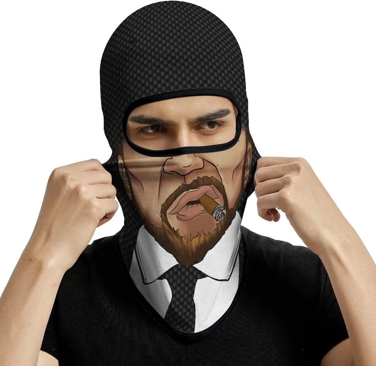 3PCS Balaclava Ski Mask Motorcycle Full Face Mask Outdoor Tactical Hood Headwear Mask Unisex for Cycling Halloween Windproof