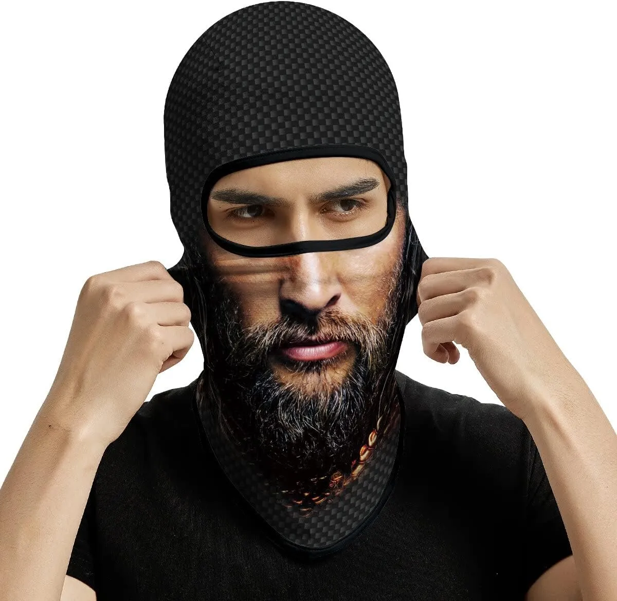 3PCS Balaclava Ski Mask Motorcycle Full Face Mask Outdoor Tactical Hood Headwear Mask Unisex for Cycling Halloween Windproof