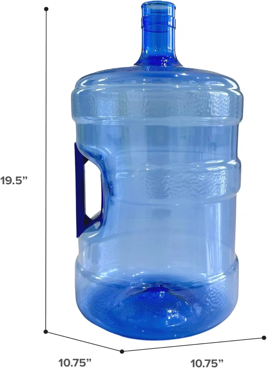 5 Gallon Reusable Water Bottle BPA Free Made in USA (Bottle Only/No Cap)