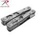 5223 ROTHCO MULTI TOOL - SILVER 2CR13 STAINLESS STEEL COMPONENTS STAINLESS STEEL BODY