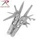 5223 ROTHCO MULTI TOOL - SILVER 2CR13 STAINLESS STEEL COMPONENTS STAINLESS STEEL BODY