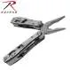 5223 ROTHCO MULTI TOOL - SILVER 2CR13 STAINLESS STEEL COMPONENTS STAINLESS STEEL BODY