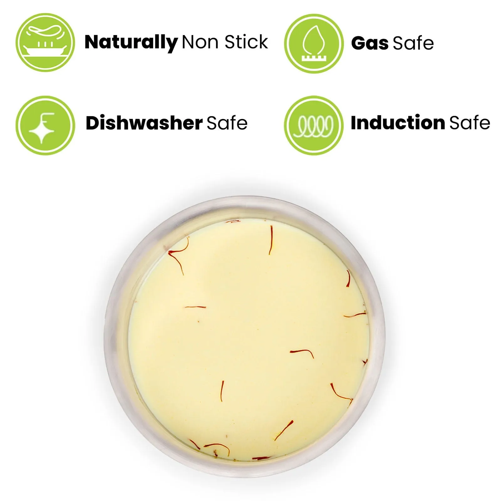 5.2L Allo CookSafe TriPly Tope | Stainless Steel | With Stainless Steel Lid | Induction Friendly |24cm