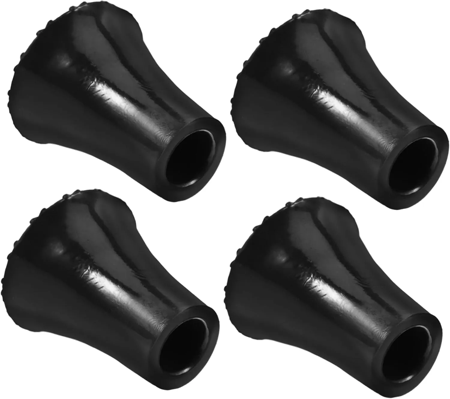 5sets 4pcs Crutch Tips Replacement Nonskid Crutch Pads for Walking Canes Durable Shock Absorbing Cane Tips Lightweight Material for Trekking and Hiking 4pcs*5