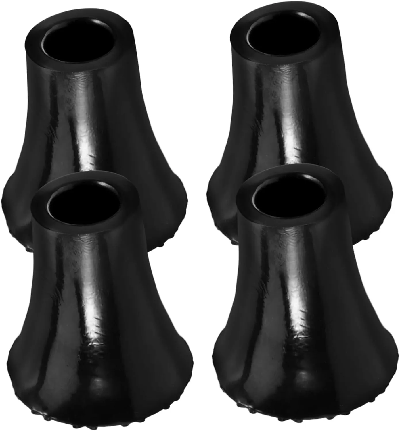 5sets 4pcs Crutch Tips Replacement Nonskid Crutch Pads for Walking Canes Durable Shock Absorbing Cane Tips Lightweight Material for Trekking and Hiking 4pcs*5