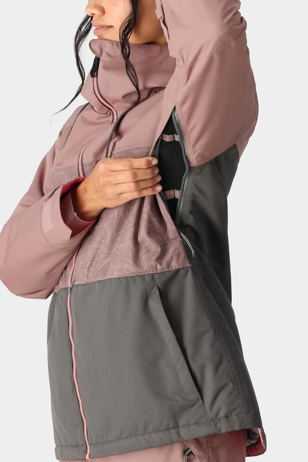 686 Women's Athena Jacket - Insulated Coat with 2-Layer Fabric Design, Modern Fit and Taped Seams - Water & Weather Resistant