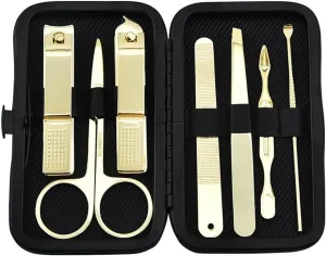 7-piece Nail Clipper Set, Stainless Steel Beauty Nail Tool Set