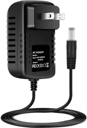 AC Adapter for NiteRider Lumina 650 LED Headlamp Charger, USB Type A, 100-240V AC Input, 36.5W, 300mA, Travel, Wall Mount, 1 Count