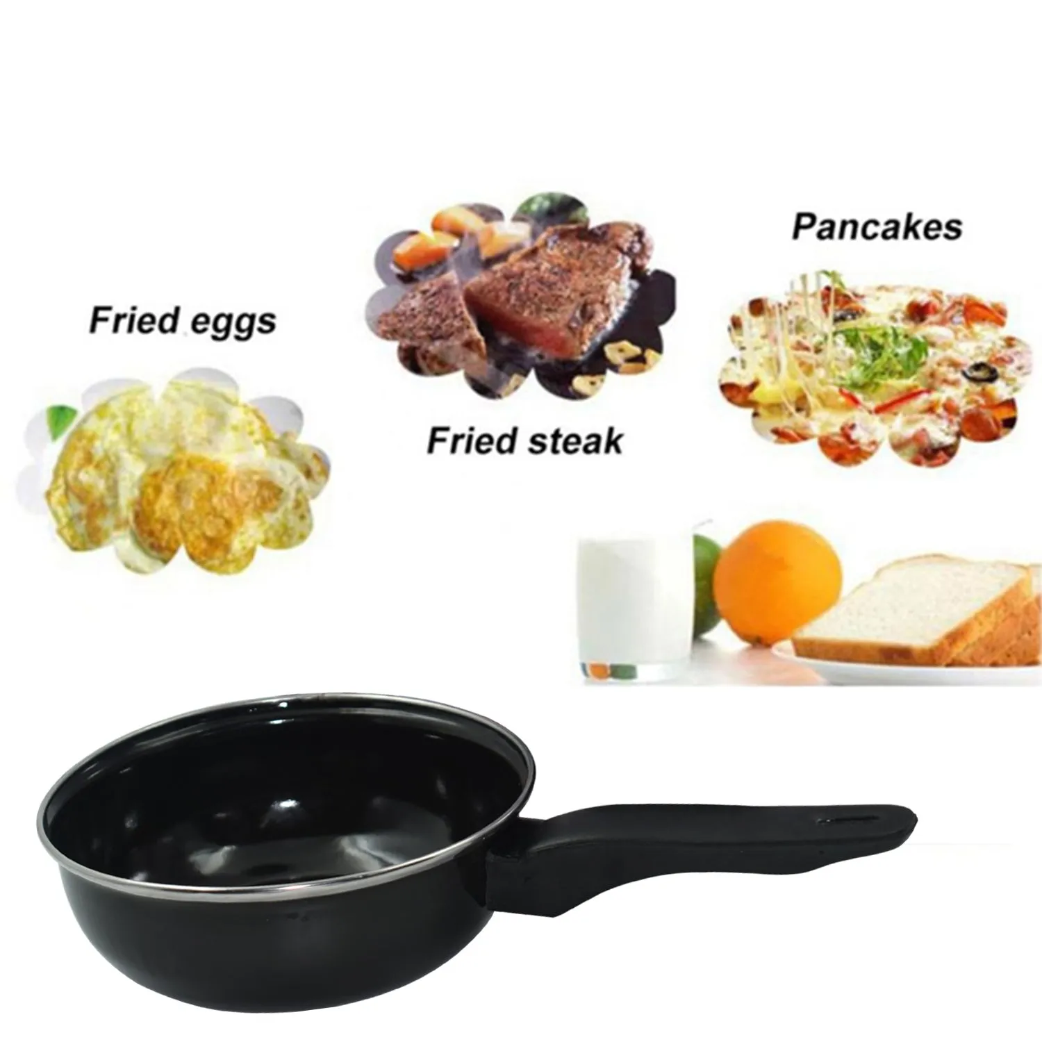 Accessible Non-Stick Lid Compatible Gas Fry Pan Without Door-to-door delivery
