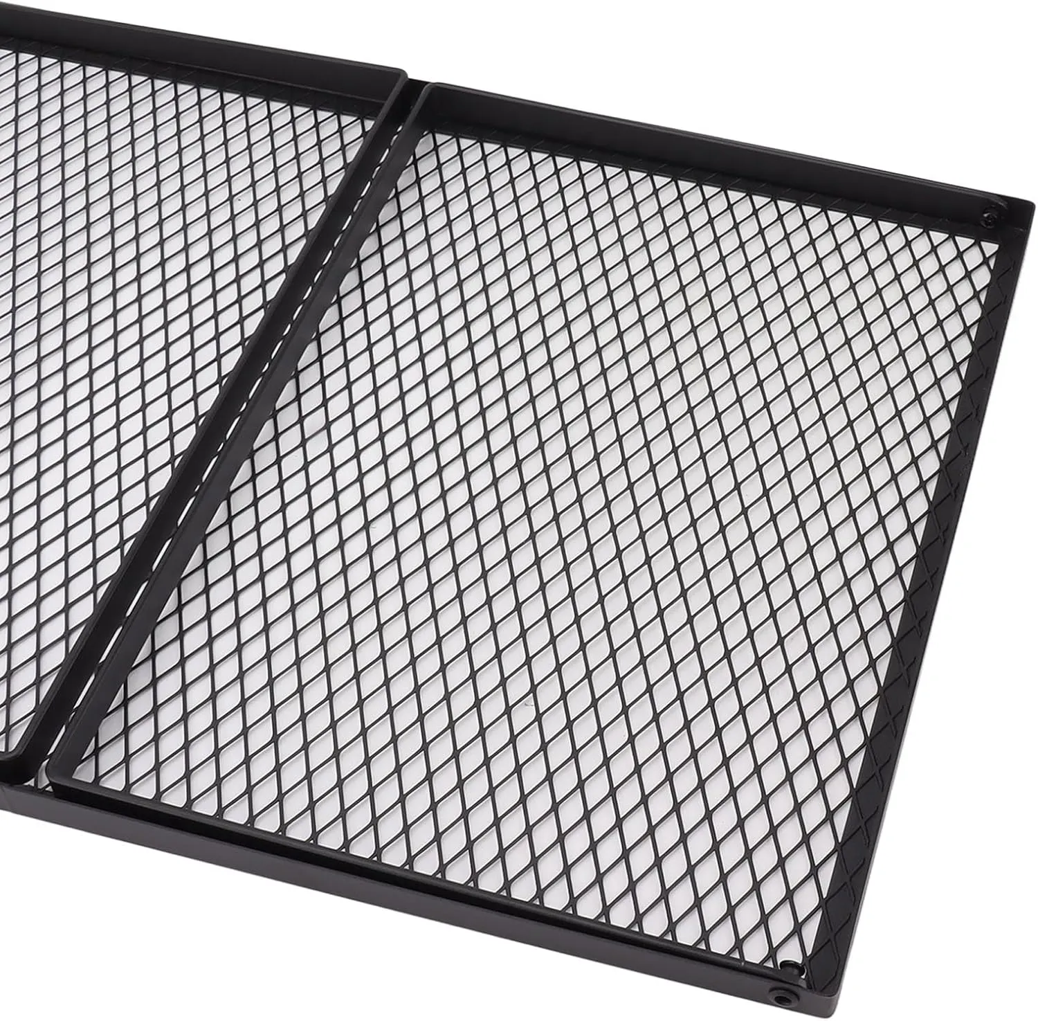 Acouto Foldable Duty Grill | High Temperature Portable Outdoor Cooking for Camping, Picnics, and Barbecues (50x35cm Standard)