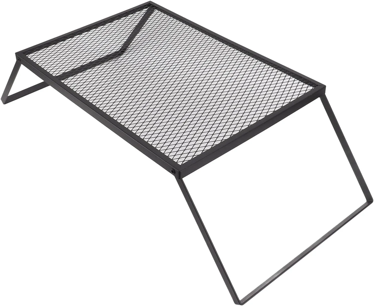 Acouto Foldable Duty Grill | High Temperature Portable Outdoor Cooking for Camping, Picnics, and Barbecues (50x35cm Standard)