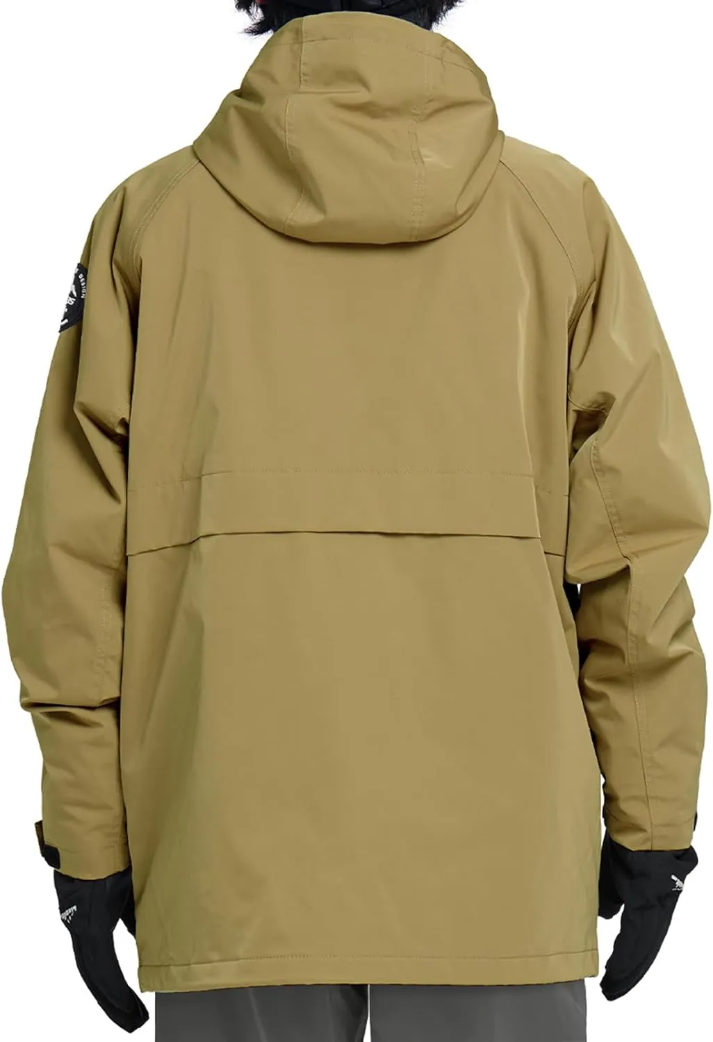 Actleis Men's Waterproof Snowboarding Jacket Winter Warm Windproof Ski Snow Coat With Hood