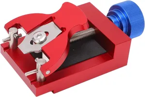 Adjustable Watch Holder Watch Case Holder Wristwatch Tool, Open Base Strap Movement Remover, Adjustable Clamp for Repair Maintenance