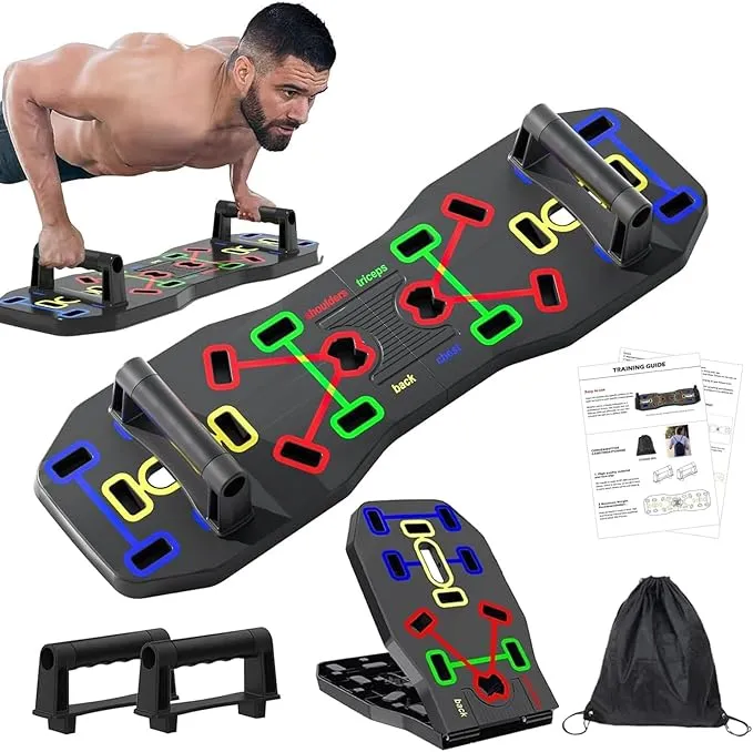 AERLANG Push Up Board 10 in 1 Push