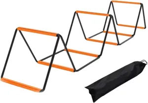 Agility Ladder Speed Ladder Staircase Instant Set up Foldable Training Equipment Agility Training Ladder for Foot Exercise