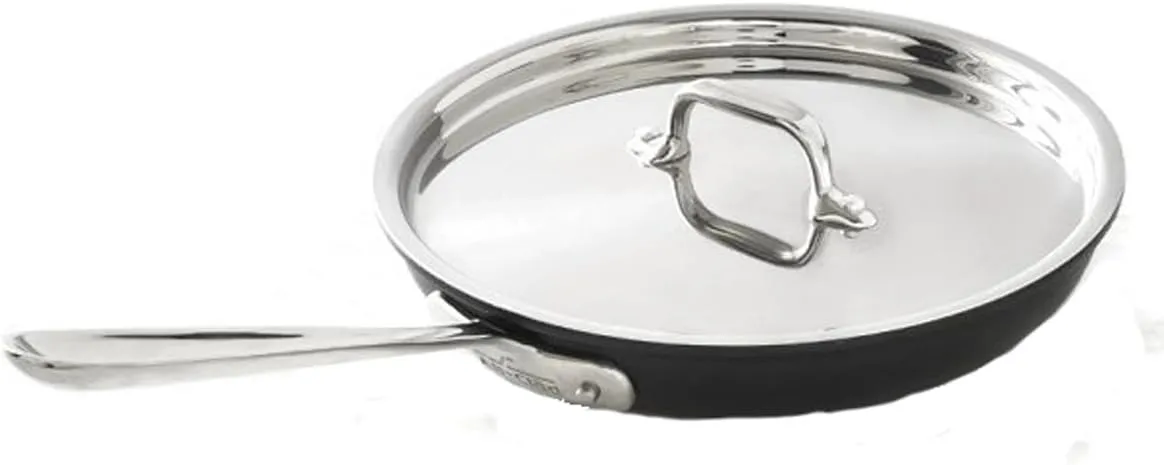 All-Clad NS1 Nonstick Induction 10" Fry Pan with Lid …