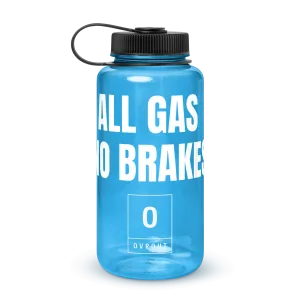 All Gas No Brakes Water Bottle