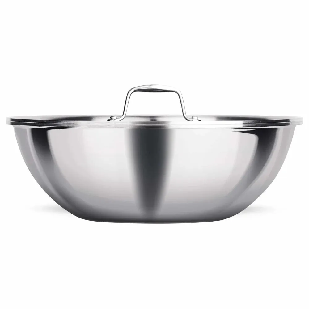 AM0973 Milton Pro Cook Tri-ply Silver Triply Tasla 26cm Designed For Healthy Cooking