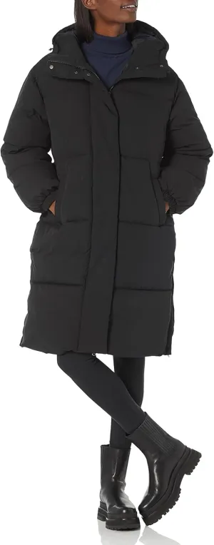 Amazon Essentials Women's Oversized Long Puffer Jacket (Available in Plus Size)