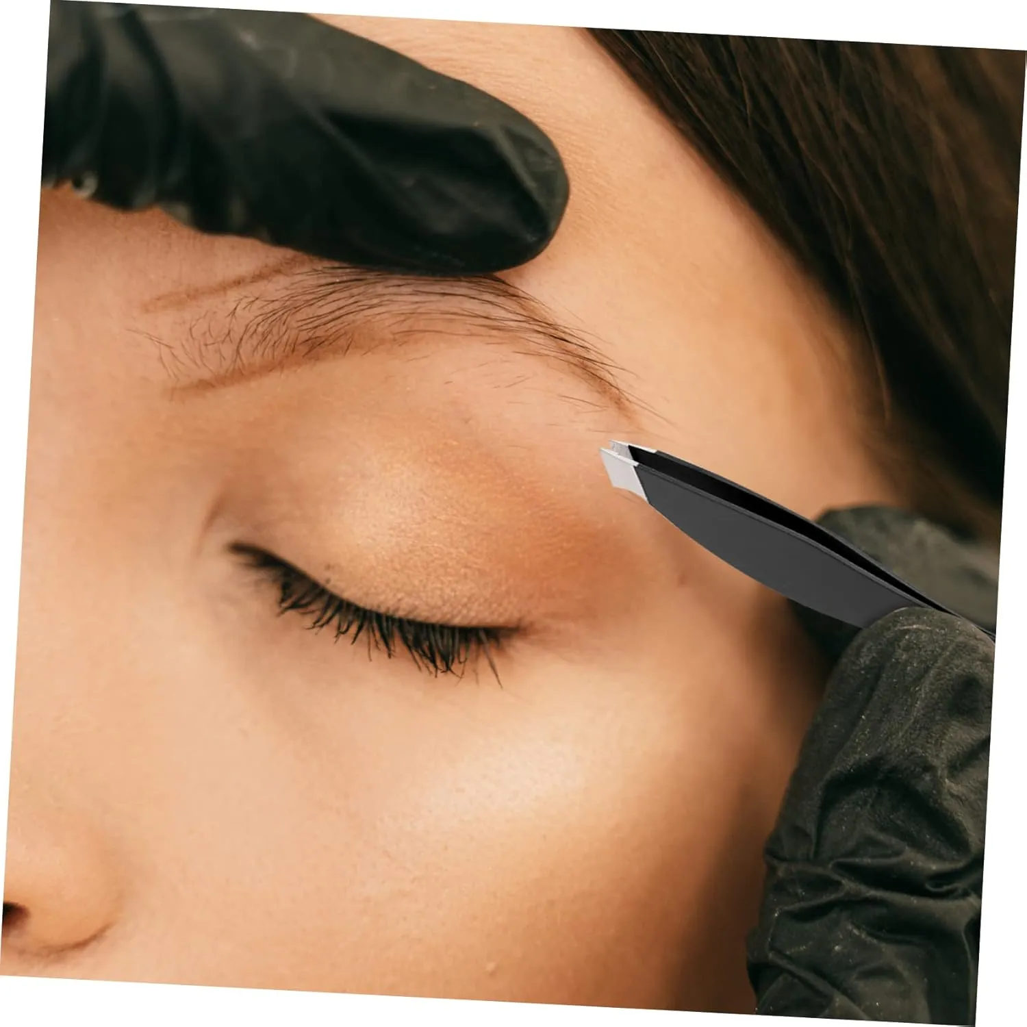 Angoily Sets Precision Eyebrow Tweezers Brow Threading Kit Eyebrow Clip for Women Pcs
